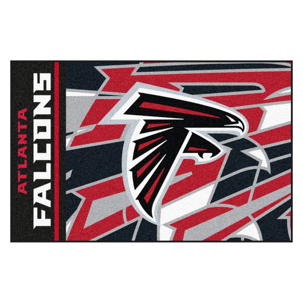 FanMats® - "X-Fit" Atlanta Falcons 19" x 30" Nylon Face Starter Mat