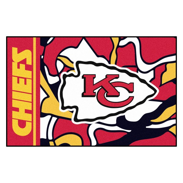 FanMats® - "X-Fit" Kansas City Chiefs 19" x 30" Nylon Face Starter Mat