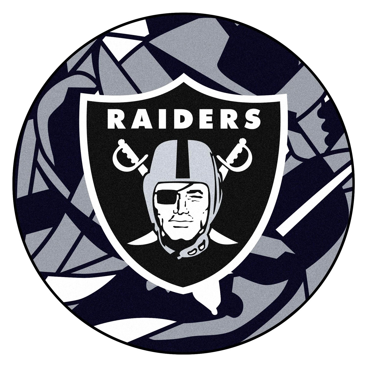 FANMATS NFL Las Vegas Raiders Carpet Car Mat Set 17x27