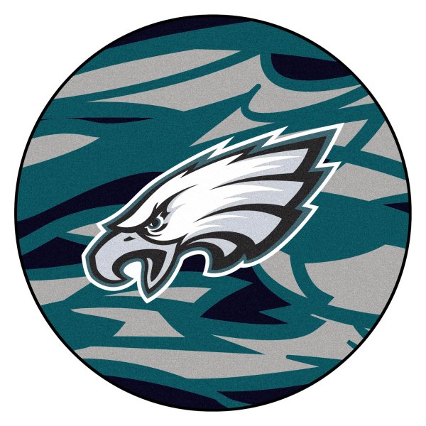 FanMats® - "X-Fit" Philadelphia Eagles 27" Dia Nylon Face Floor Mat