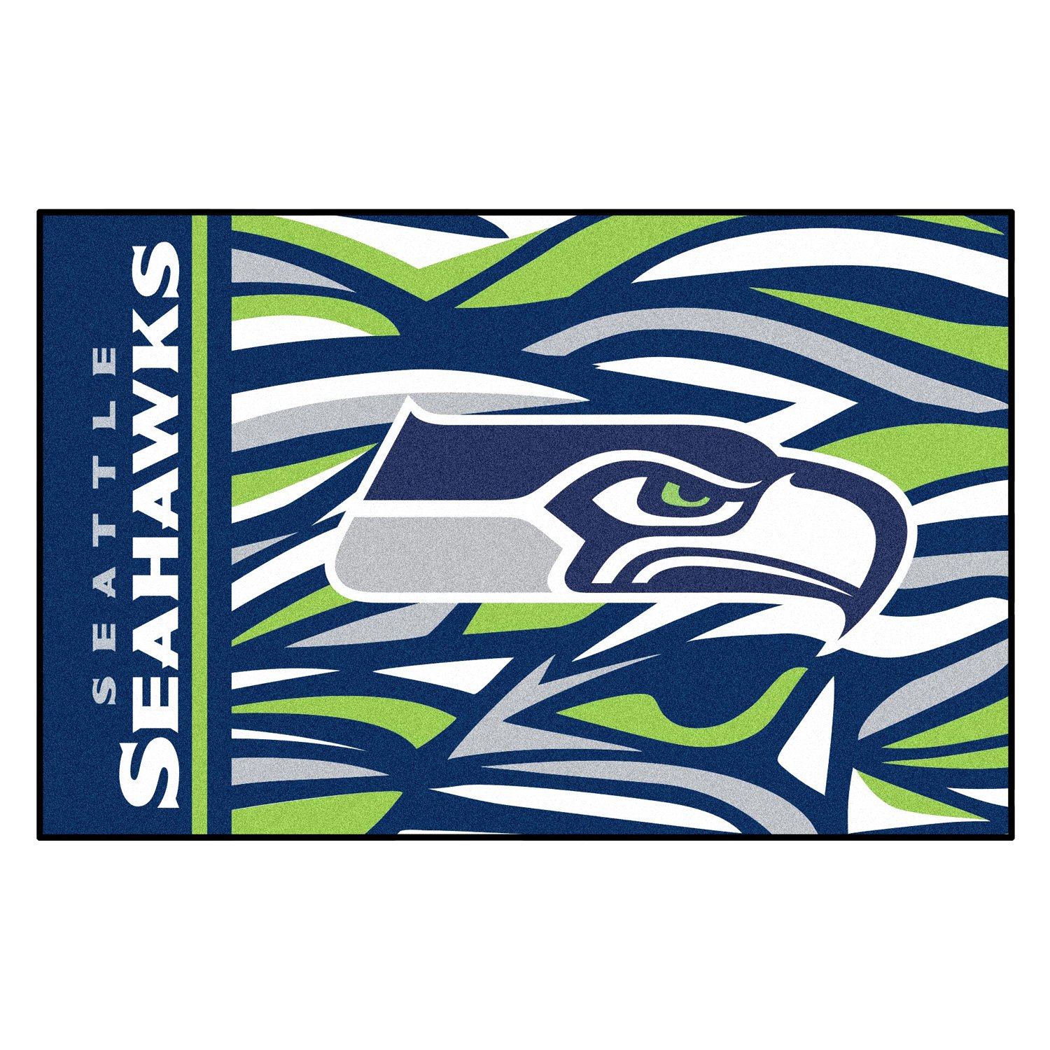 Fanmats Seattle Seahawks Mascot Mat - Helmet