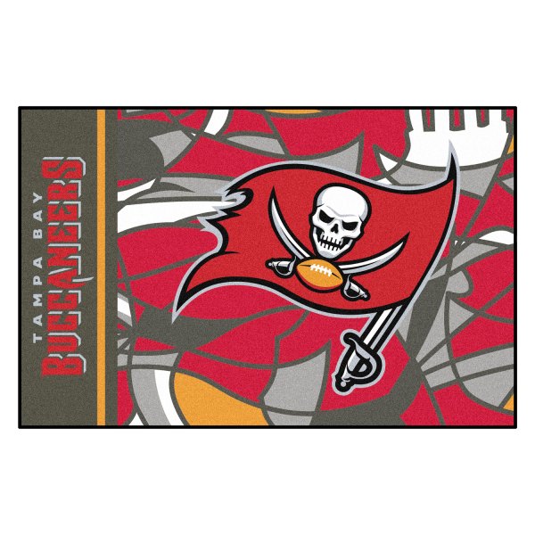 FanMats® - "X-Fit" Tampa Bay Buccaneers 19" x 30" Nylon Face Starter Mat