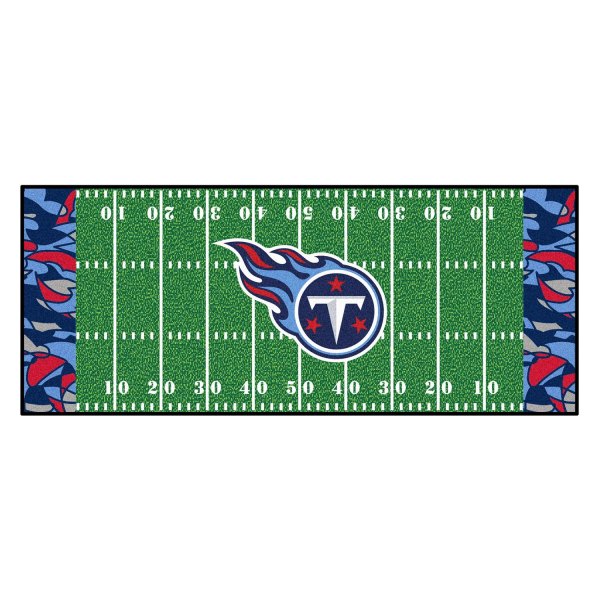 FanMats® - Tennessee Titans 30" x 72" Nylon Face Football Field Runner Mat