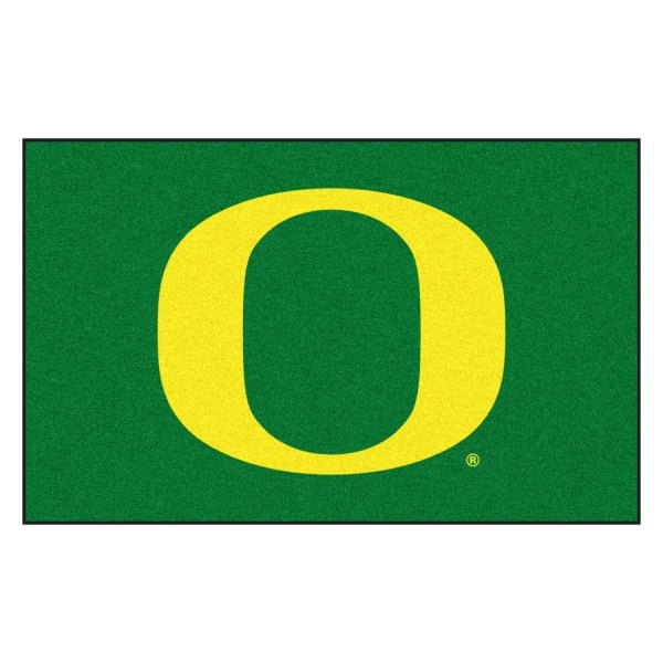 FanMats® - University of Oregon 60" x 96" Nylon Face Ulti-Mat with "O" Logo
