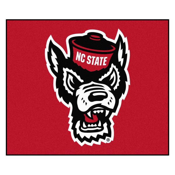 FanMats® - North Carolina State University 60" x 72" Nylon Face Tailgater Mat with "Wolf" Logo