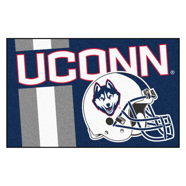 FanMats® - University of Connecticut 19" x 30" Nylon Face Uniform Starter Mat with "Husky" Logo