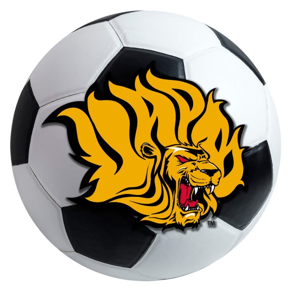 FanMats® - University of Arkansas at Pine Bluff 27" Dia Nylon Face Soccer Ball Floor Mat with "Lion" Logo