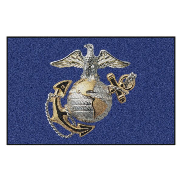 FanMats® - U.S. Marines 19" x 30" Nylon Face Starter Mat with "Marines" Official Logo