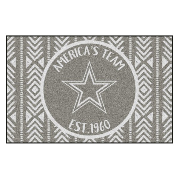 FanMats® - "Southern Style" Dallas Cowboys 19" x 30" Nylon Face Starter Mat with "Star" Logo