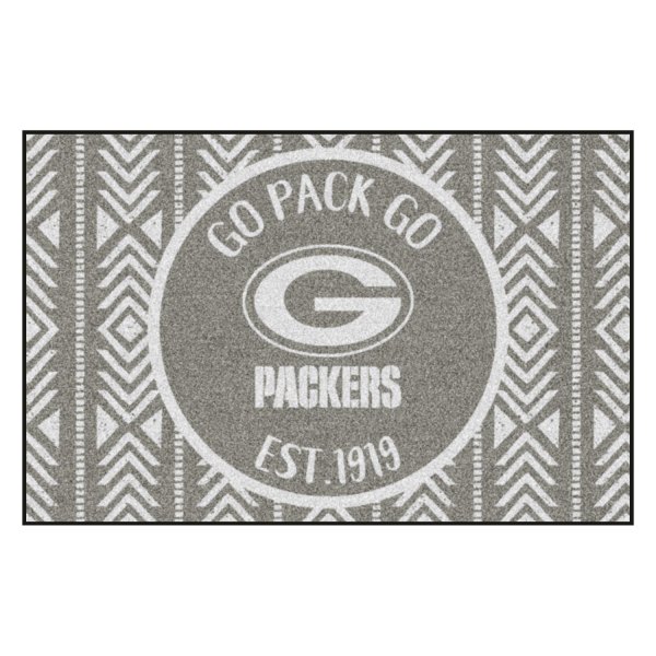 FanMats® - "Southern Style" Green Bay Packers 19" x 30" Nylon Face Starter Mat with "Oval G" Logo