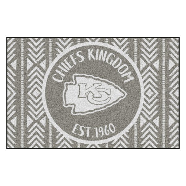 FanMats® - "Southern Style" Kansas City Chiefs 19" x 30" Nylon Face Starter Mat with "KC Arrow" Logo