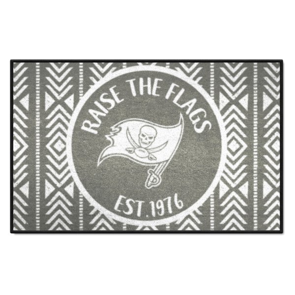 FanMats® - "Southern Style" Tampa Bay Buccaneers 19" x 30" Nylon Face Starter Mat with "Pirate Flag" Logo