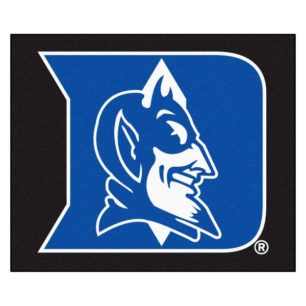 FanMats® - Duke University 59.5" x 71" Nylon Face Tailgater Mat with "D & Devil" Logo