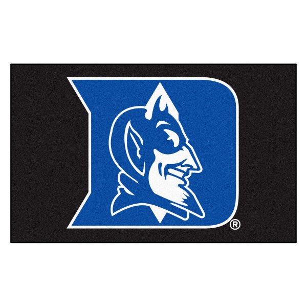 FanMats® - Duke University 60" x 96" Nylon Face Ulti-Mat with "D & Devil" Logo