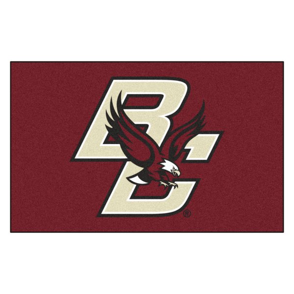 FanMats® - Boston College 60" x 96" Nylon Face Ulti-Mat with "BC & Eagle" Logo