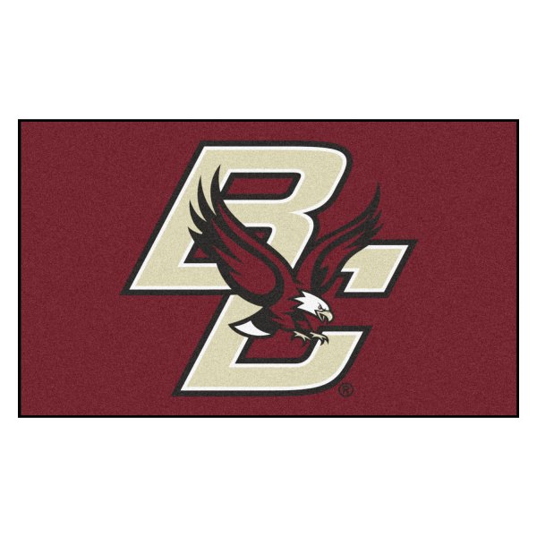 FanMats® - Boston College 19" x 30" Nylon Face Starter Mat with "BC & Eagle" Logo