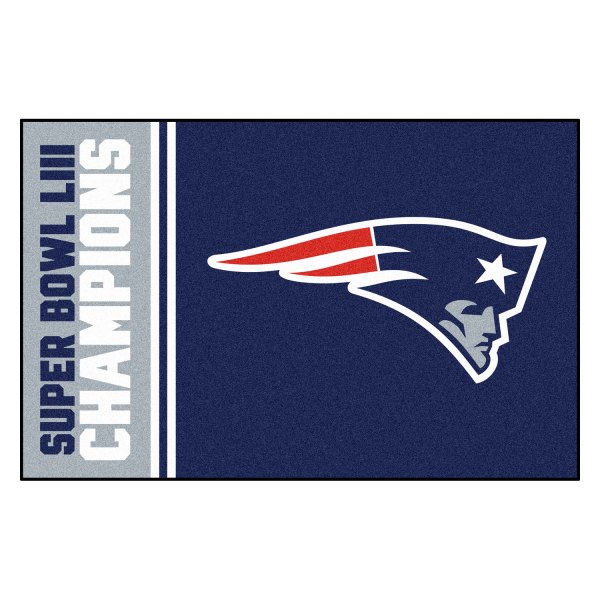 FanMats® - New England Patriots 19" x 30" Nylon Face Starter Mat