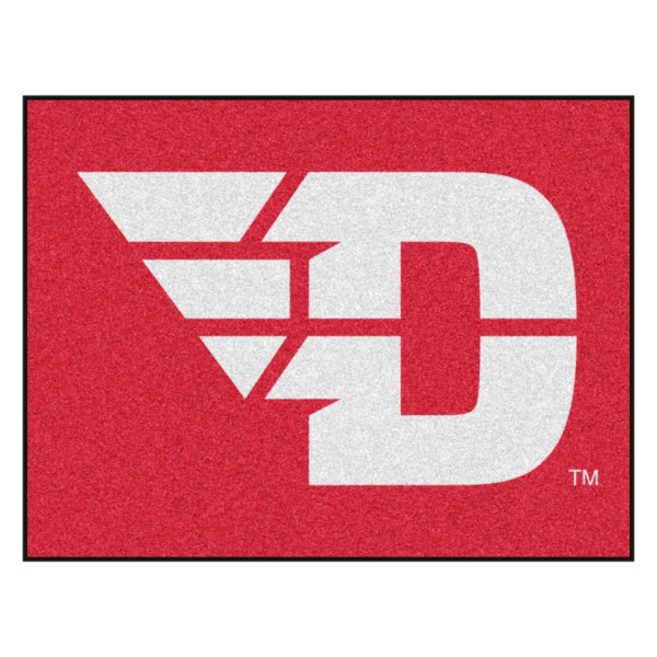 FanMats® - University of Dayton 33.75" x 42.5" Nylon Face All-Star Floor Mat with "Stylized D" Logo