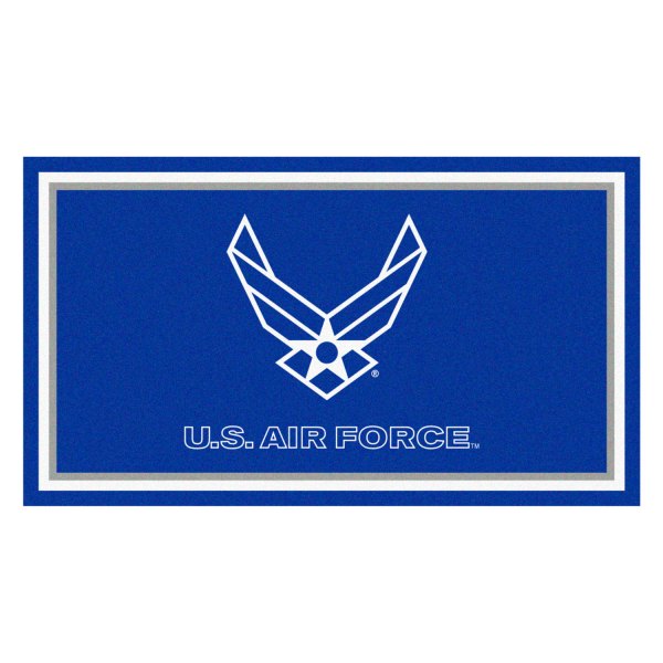 FanMats® - U.S. Air Force 36" x 60" Nylon Face Plush Floor Rug with "U.S. Air Force" Official Logo