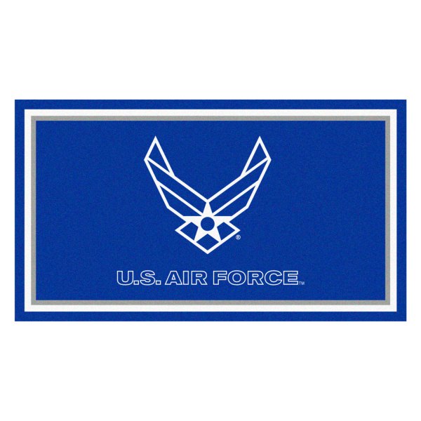 FanMats® - U.S. Air Force 36" x 60" Nylon Face Plush Floor Rug with "U.S. Air Force" Official Logo