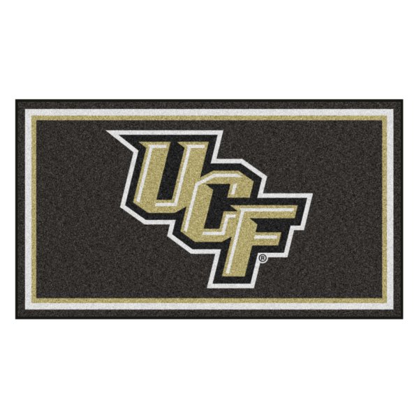 FanMats® - University of Central Florida 36" x 60" Nylon Face Plush Floor Rug with "UCF" Primary Logo