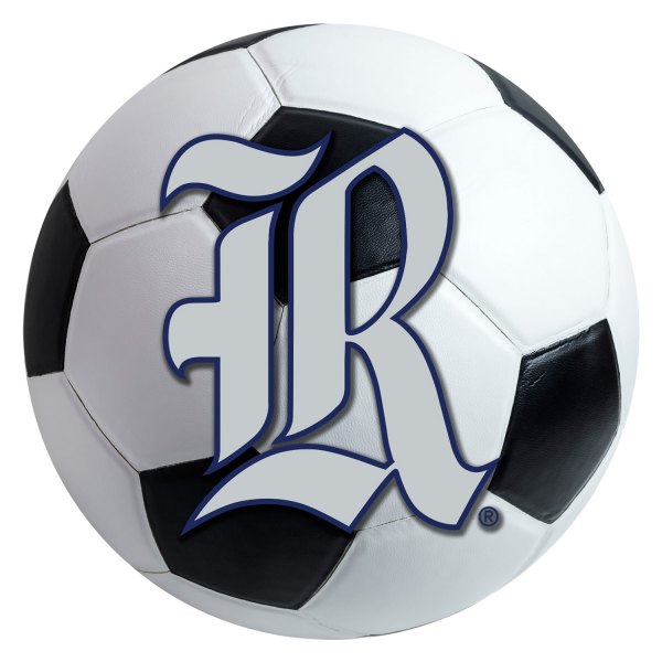 FanMats® - Rice University 27" Dia Nylon Face Soccer Ball Floor Mat with "Stylized R" Logo