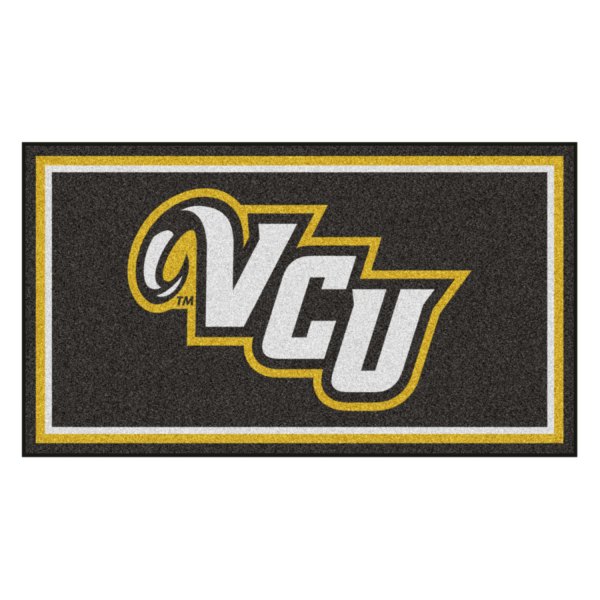 FanMats® - Virginia Commonwealth University 36" x 60" Nylon Face Plush Floor Rug with "VCU" Logo