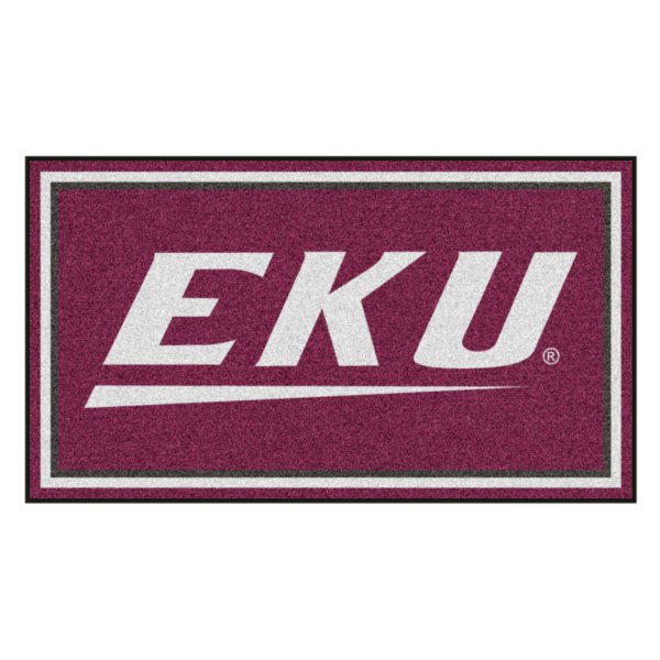 FanMats® - Eastern Kentucky University 36" x 60" Nylon Face Plush Floor Rug with "EKU" Logo