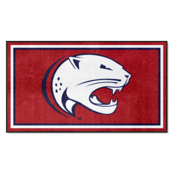 FanMats® - University of South Alabama 36" x 60" Nylon Face Plush Floor Rug with "Jaguar Head" Logo