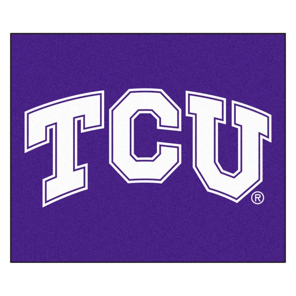 FanMats® - Texas Christian University 59.5" x 71" Nylon Face Tailgater Mat with "TCU" Logo