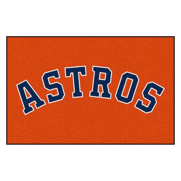 FanMats® - Houston Astros 19" x 30" Nylon Face Starter Mat