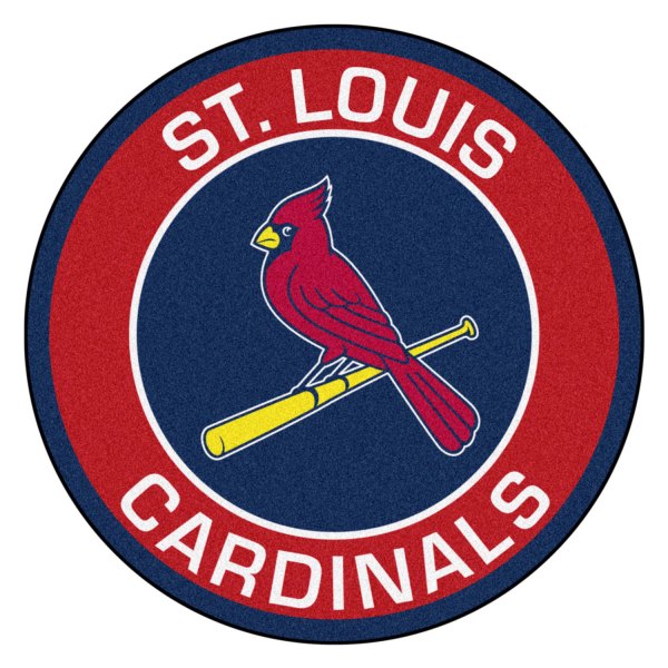 FanMats® - St. Louis Cardinals 27" Dia Nylon Face Floor Mat