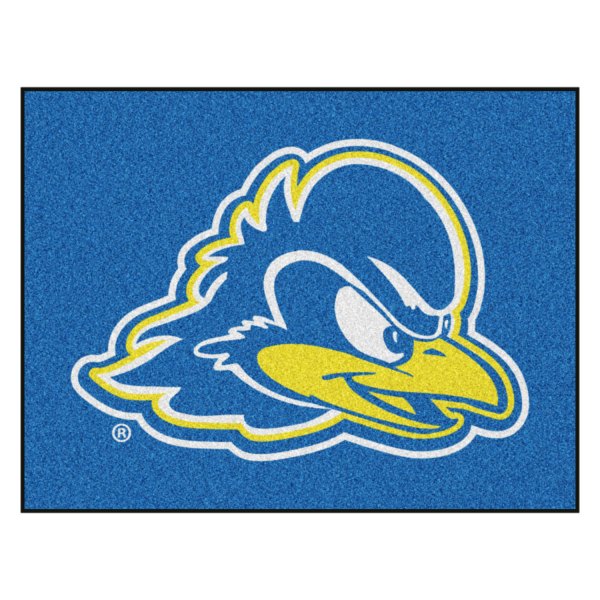 FanMats® - University of Delaware 33.75" x 42.5" Nylon Face All-Star Floor Mat with "Blue Hen" Logo