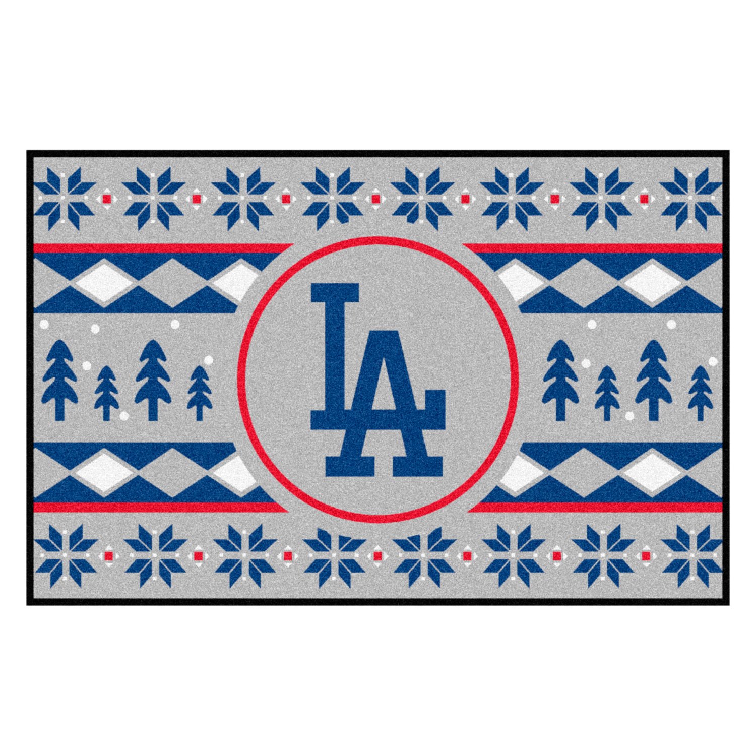 Los Angeles Dodgers 19'' x 30'' Holiday Sweater Rug