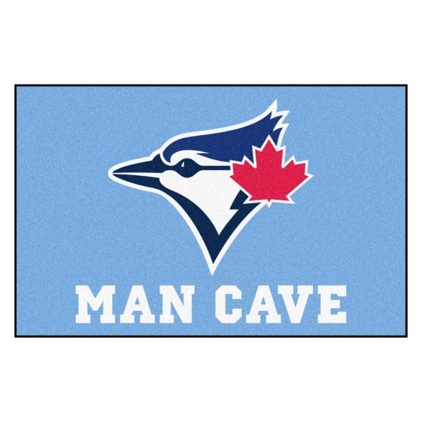 FanMats® - Toronto Blue Jays 19" x 30" Nylon Face Man Cave Starter Mat
