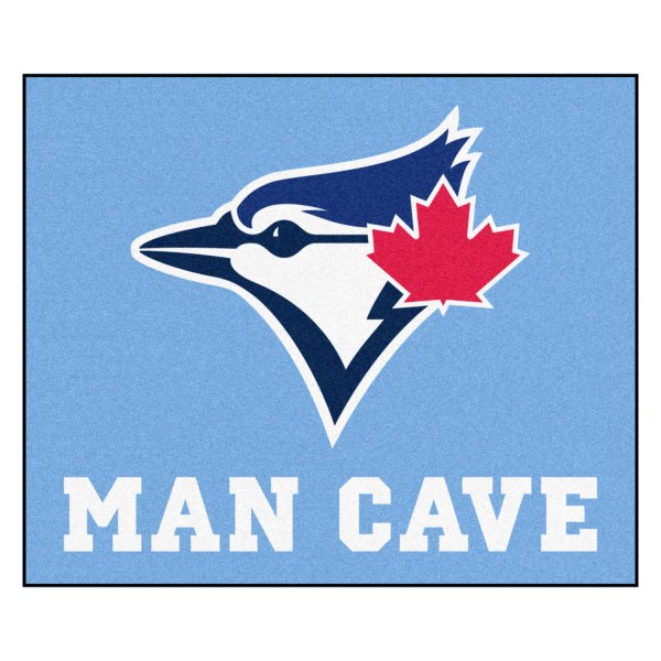 FanMats® - Toronto Blue Jays 59.5" x 71" Nylon Face Man Cave Tailgater Mat