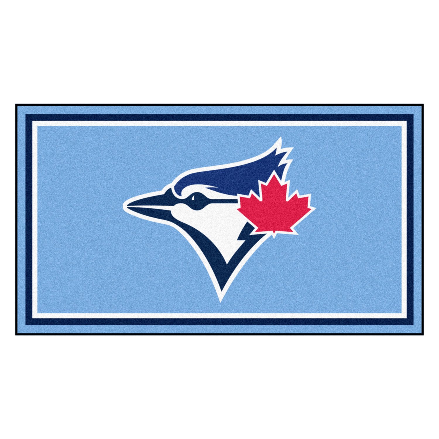 FanMats® 28695 - Toronto Blue Jays 36" X 60" Nylon Face Plush Floor Rug ...