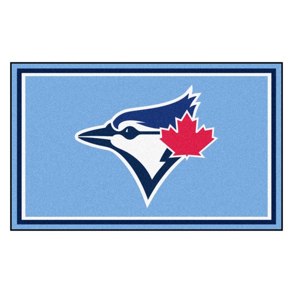 FanMats® - Toronto Blue Jays 48" x 72" Nylon Face Plush Floor Rug