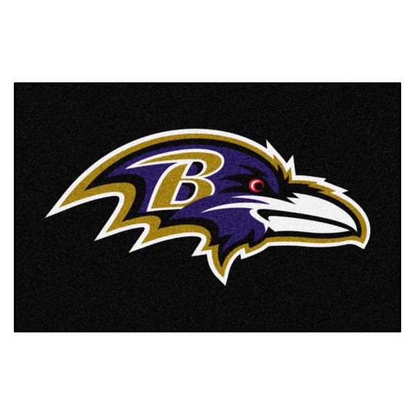 FanMats® - Baltimore Ravens 19" x 30" Nylon Face Starter Mat