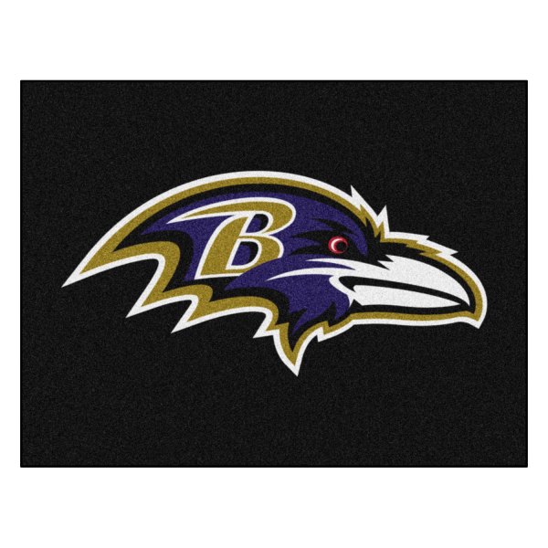 FanMats® - Baltimore Ravens 33.75" x 42.5" Nylon Face All-Star Floor Mat