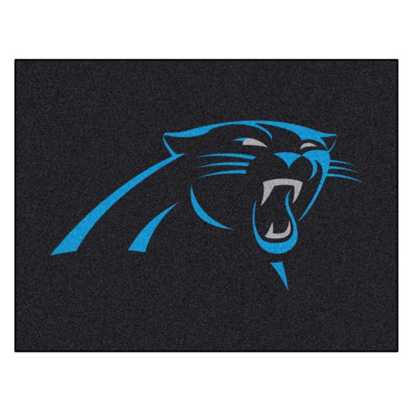 FanMats® - Carolina Panthers 33.75" x 42.5" Nylon Face All-Star Floor Mat