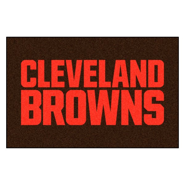 FanMats® - Cleveland Browns 19" x 30" Nylon Face Starter Mat