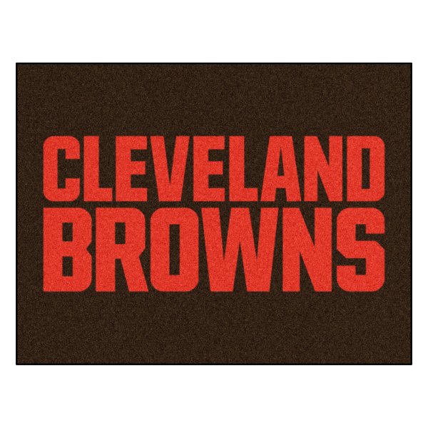 FanMats® - Cleveland Browns 33.75" x 42.5" Nylon Face All-Star Floor Mat