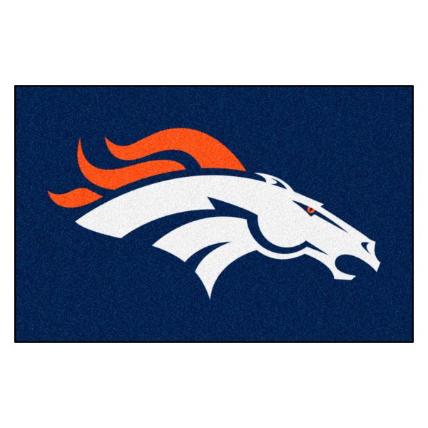 FanMats® - Denver Broncos 30" x 72" Nylon Face Starter Mat