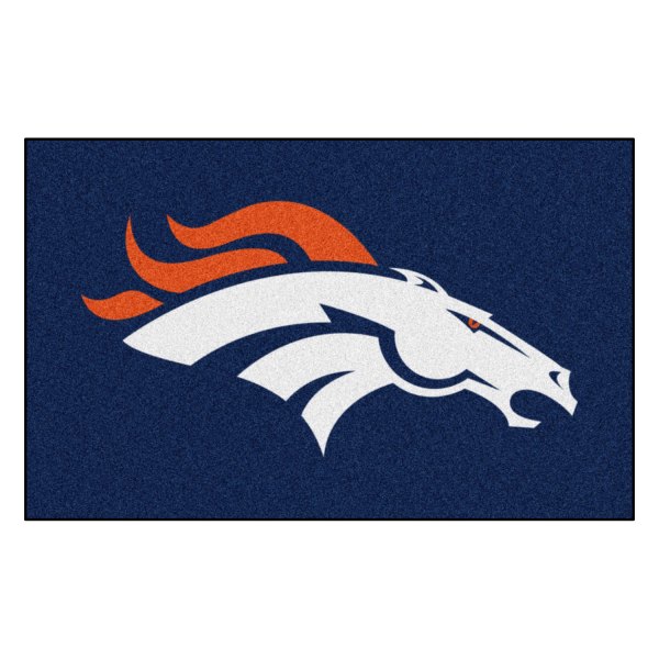 FanMats® - Denver Broncos 60" x 96" Nylon Face Ulti-Mat