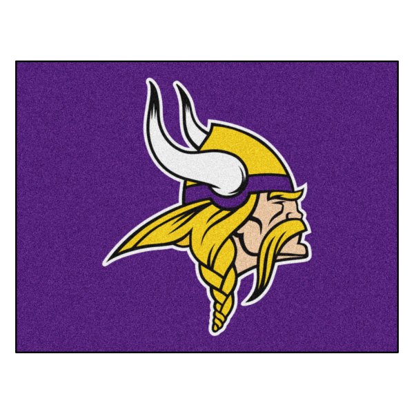 FanMats® - Minnesota Vikings 33.75" x 42.5" Nylon Face All-Star Floor Mat