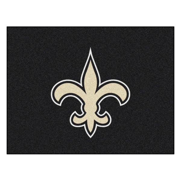 FanMats® - New Orleans Saints 33.75" x 42.5" Nylon Face All-Star Floor Mat