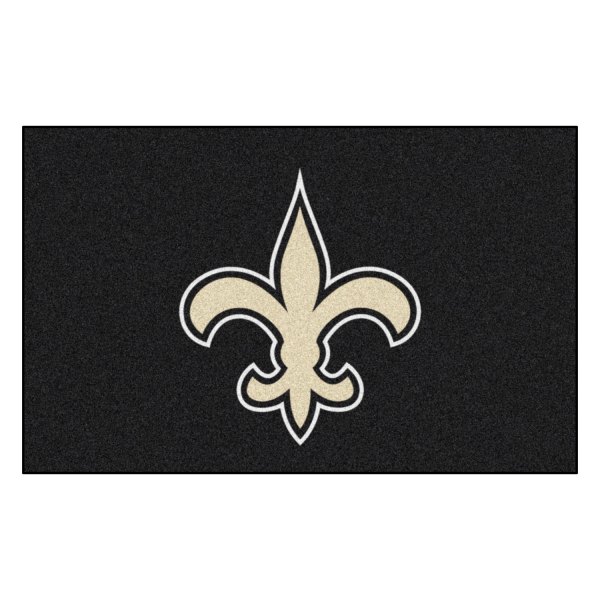 FanMats® - New Orleans Saints 60" x 96" Nylon Face Ulti-Mat