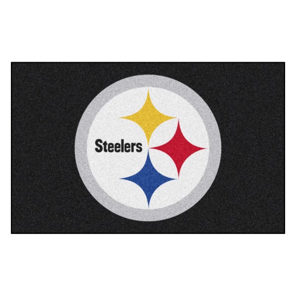 FanMats® - Pittsburgh Steelers 60" x 96" Nylon Face Ulti-Mat