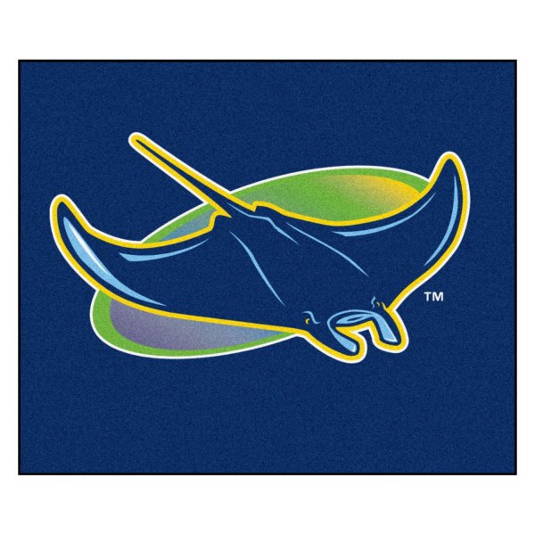FanMats® - Tampa Bay Rays 59.5" x 71" Nylon Face Tailgater Mat with "Ray" Logo